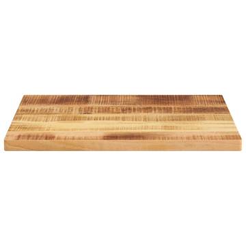 Rectangular Solid Wood Table Top 60x50 cm - Hipomarket