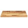 Rectangular Solid Wood Table Top 60x50 cm - Hipomarket