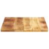 Rectangular Solid Wood Table Top 60x50 cm - Hipomarket