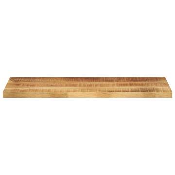 Table Top 80x30 cm - Solid Wood Rough Mango | HipoMarket