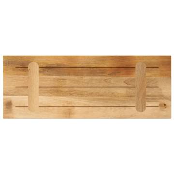 Table Top 80x30 cm - Solid Wood Rough Mango | HipoMarket