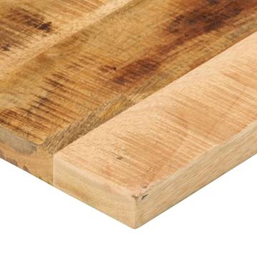 Table Top 80x30 cm - Solid Wood Rough Mango | HipoMarket