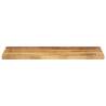 Rectangular Solid Wood Table Top - 80x20 cm | Hipo Market