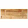 Rectangular Solid Wood Table Top - 80x20 cm | Hipo Market