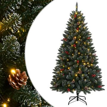 Artificial Christmas Tree 150 cm with 150 LEDs - Hipomarket UK