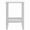 Garden Adirondack Table White 38x38x46 cm - Durable & Low Maintenance