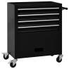  Tool Trolley with 4 Drawers Steel Black Colour black Quantity in Package 1 