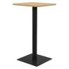  Bistro Table Oak Colour 50x50x107 cm Colour oak colour Size 50 x 50 x 107 cm Quantity in Package 1 