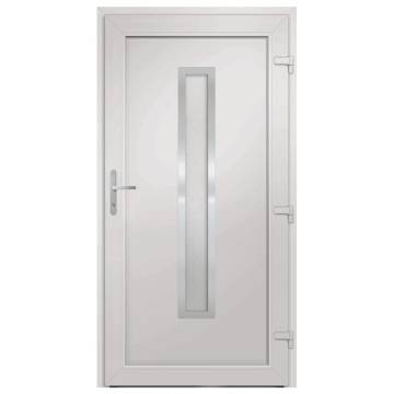 Front Door Anthracite 108x200 cm PVC - Secure & Stylish