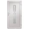 Front Door Anthracite 108x200 cm PVC - Secure & Stylish