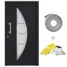 Stylish Front Door Anthracite 98x208 cm - Secure and Elegant