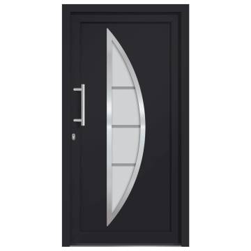 Stylish Front Door Anthracite 98x208 cm - Secure and Elegant