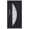 Stylish Front Door Anthracite 98x208 cm - Secure and Elegant