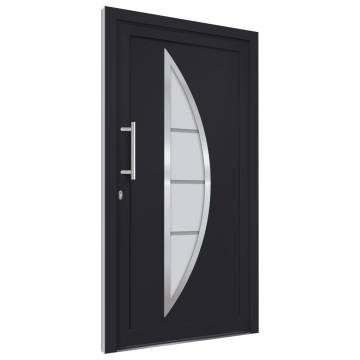 Stylish Front Door Anthracite 98x208 cm - Secure and Elegant