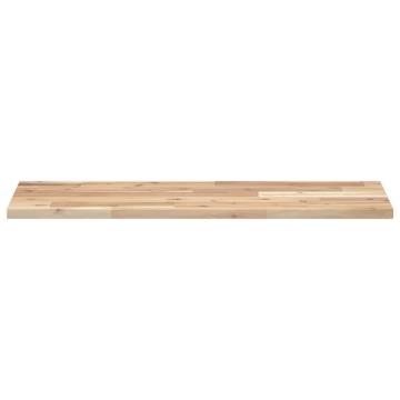 Floating Shelves - 4 pcs Untreated Solid Acacia Wood 100x30 cm