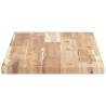 Floating Shelves - 4 pcs Untreated Solid Acacia Wood 100x30 cm