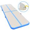 Inflatable Gymnastics Mat with Pump 500x100x10 cm PVC Blue Colour blue Size 500 x 100 x 10 cm Quantity in Package 1 