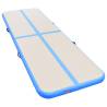 Inflatable Gymnastics Mat with Pump - 500x100x10 cm PVC Blue