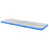 Inflatable Gymnastics Mat with Pump - 500x100x10 cm PVC Blue