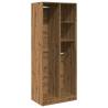 Artisian Oak Wardrobe - 80x50x200 cm Engineered Wood Storage