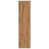 Artisian Oak Wardrobe - 80x50x200 cm Engineered Wood Storage