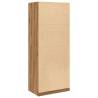 Artisian Oak Wardrobe - 80x50x200 cm Engineered Wood Storage