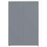 Wheelie Bin Storage for 2 Bins - Grey Steel | HipoMarket