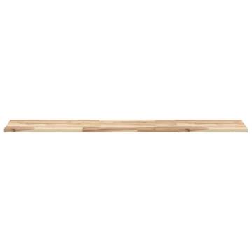 Floating Shelves 2 pcs | Untreated Solid Wood Acacia | HipoMarket