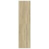 Stylish Sonoma Oak Wardrobe - 80x50x200 cm | Hipomarket