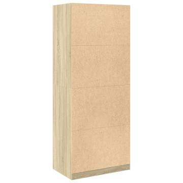 Stylish Sonoma Oak Wardrobe - 80x50x200 cm | Hipomarket