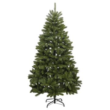 Artificial Hinged Christmas Tree with 300 LEDs & Ball Set - 270 cm