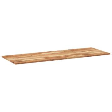 Table Top Rectangular 160x50 cm Solid Wood Acacia - HipoMarket