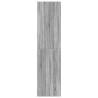 Stylish Grey Sonoma Wardrobe - 30x50x200 cm | HipoMarket