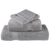 Premium SOLUND Towels 2pcs Grey 100x200cm - Soft & Durable