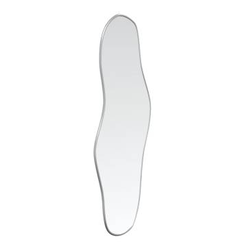 Stylish Wall Mirror Silver 60x25 cm - Hipomarket UK