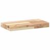 Floating Shelves - 2 pcs Solid Acacia Wood - 40x20x4 cm