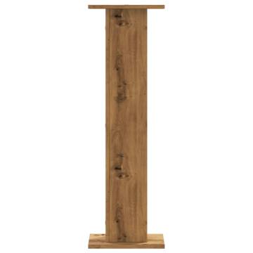 Artisian Oak Plant Stands - 2 pcs, 30x30x95 cm | Hipomarket