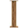 Artisian Oak Plant Stands - 2 pcs, 30x30x95 cm | Hipomarket