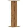 Artisian Oak Plant Stands - 2 pcs, 30x30x95 cm | Hipomarket