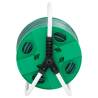 Free Standing Green Hose Reel with 20m PVC Hose & Fittings