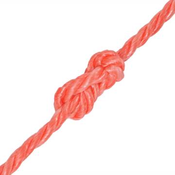 Twisted Rope Polypropylene 16mm - 100m Orange | HiPoMarket