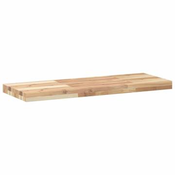 Floating Shelves - 4 pcs Untreated Solid Wood Acacia | HipoMarket