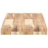 Floating Shelves - 4 pcs Untreated Solid Wood Acacia | HipoMarket