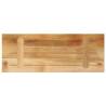 Rectangular Solid Wood Table Top 90x40 cm - Rustic Charm