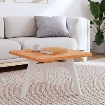 Square Solid Wood Beech Table Top - 60x60 cm | HipoMarket