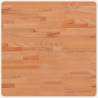 Square Solid Wood Beech Table Top - 60x60 cm | HipoMarket