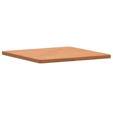 Square Solid Wood Beech Table Top - 60x60 cm | HipoMarket