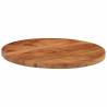 Table Top Ø60x2.5 cm Round Solid Wood Acacia - Hipo Market