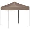 Folding Party Tent Taupe 2x2 m - Ideal for Outdoor Events