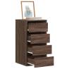  Corner Chest of Drawers Brown Oak 40x41x76 cm Engineered Wood Colour brown oak Size 40 x 41 x 76 cm Quantity in Package 1 